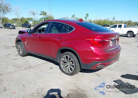 2018 BMW X6 xDrive35I z USA, uszkodzony, nr VIN 5UXKU2C56J0Z62710